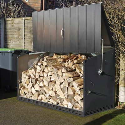 Trimetals Log Store – Anthracite Trimetals Log Store – Anthracite